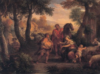 Finding of Romulus and Remus by Andrea Lucatelli